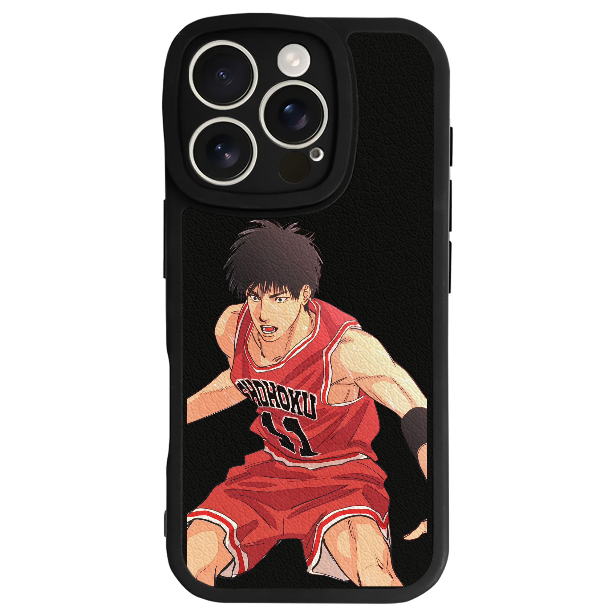 （画像用） SLAM DUNK／スラムダンク 【iPhone 16シリーズ対応】シリコンスマホケース（レザー調） 材質：シリコン